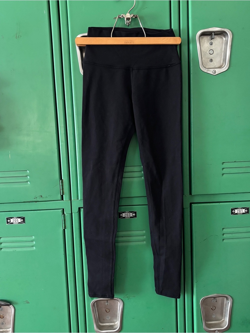 alo leggings Sheer mesh stripe XS